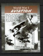 UNION ISL PF BLOK WO1 LUCHTVAART VLIEGTUIGEN OORLOG WWII, Ophalen of Verzenden, Postfris, Vliegtuigen