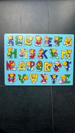 Abc houten puzzel, Ophalen of Verzenden, Gebruikt