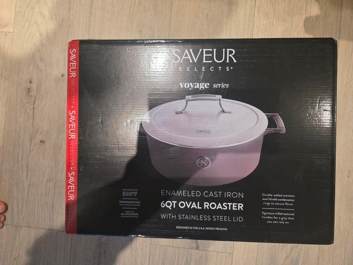 Nieuwe Saveur Selects 6QT Braadpan, Huis en Inrichting, Keuken | Keukenbenodigdheden, Nieuw, Ophalen