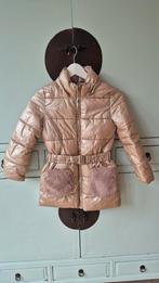 Winterjas meisje goud maat 134, Kinderen en Baby's, Kinderkleding | Maat 134, Meisje, Ophalen of Verzenden, Zo goed als nieuw