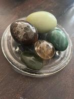 Edelsteen eieren set - Woonaccessoires Decoratie, Ophalen, Zo goed als nieuw