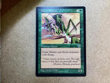 1x Giant Mantis (Near Mint) beschikbaar voor biedingen