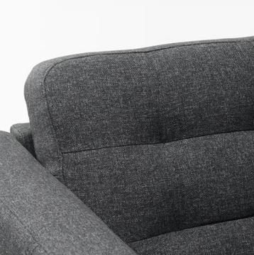 IKEA LANDSKRONA 3-zits slaapbank, Gunnared donkergrijs/hout - afbeelding 9