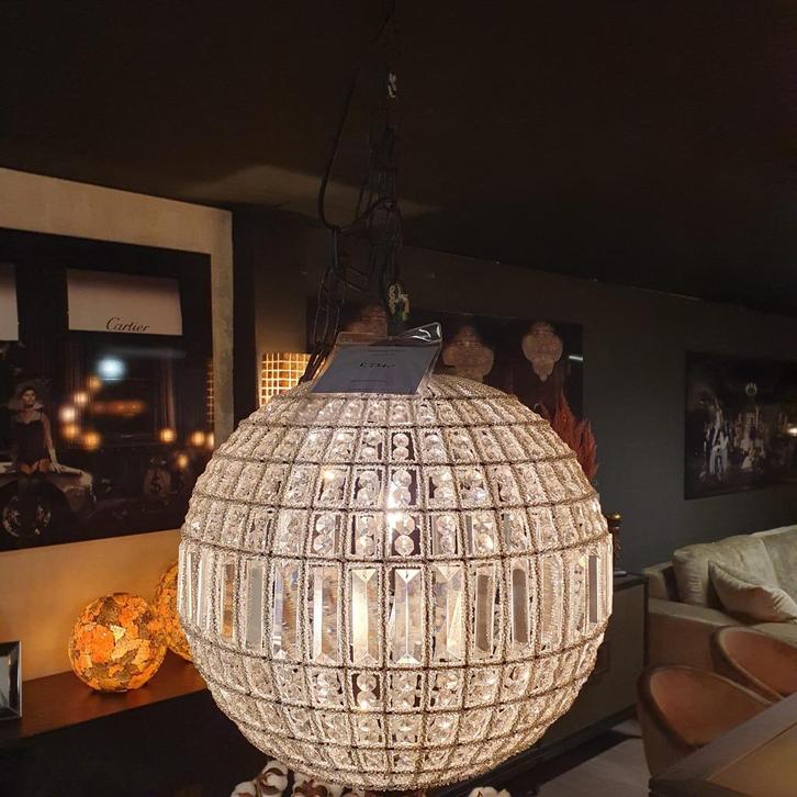Hanglamp Wayne Richmond Interiors, Huis en Inrichting, Lampen | Hanglampen, Nieuw, 75 cm of meer, Glas, Ophalen