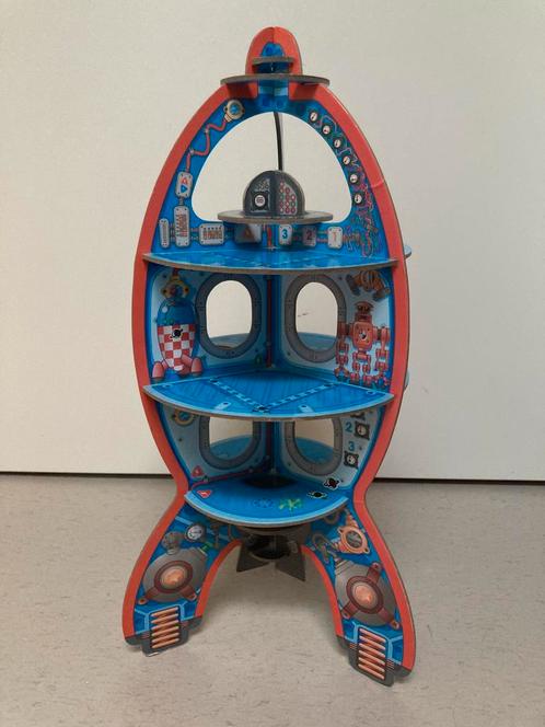 Raket 3D om mee te spelen of als decoratie 45 cm hoog, Kinderen en Baby's, Kinderkamer | Inrichting en Decoratie, Ophalen of Verzenden