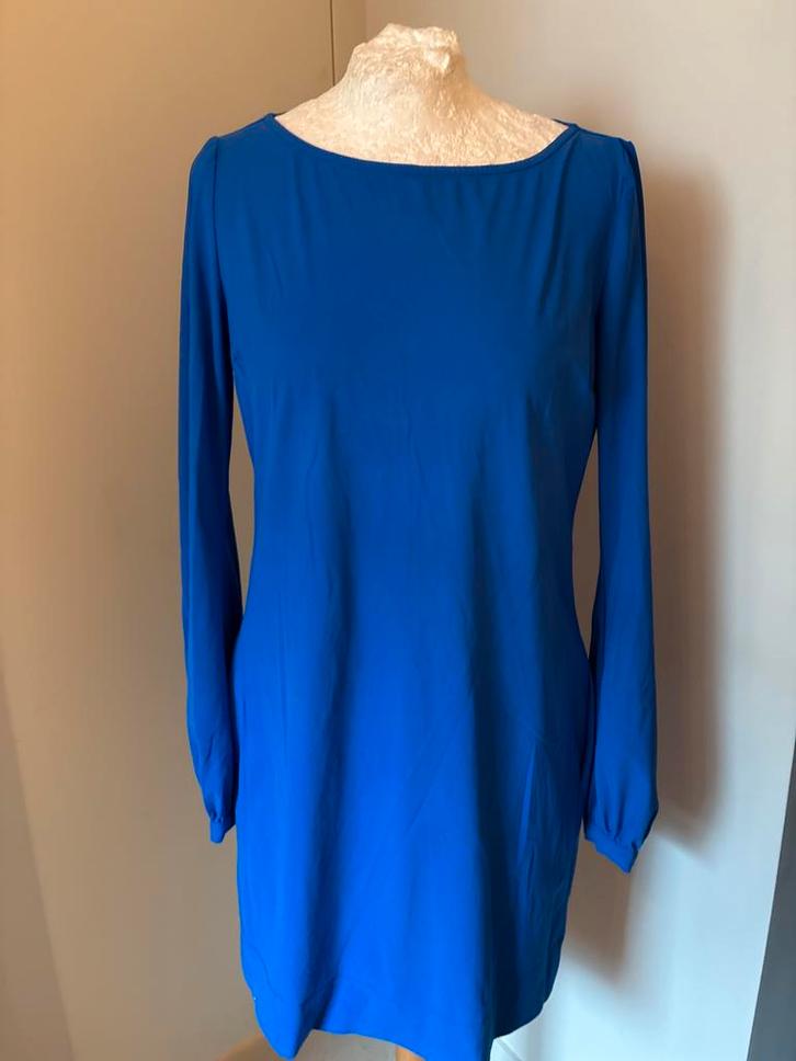 LaDress Blake xs zgan jurk met lange mouwen - Maat M, Kleding | Dames, Jurken, Zo goed als nieuw, Maat 34 (XS) of kleiner, Blauw