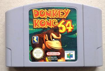 Donkey Kong 64 voor de Nintendo 64  beschikbaar voor biedingen