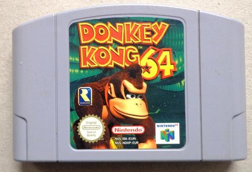 Donkey Kong 64 voor de Nintendo 64, Spelcomputers en Games, Games | Nintendo 64, Gebruikt, Ophalen of Verzenden