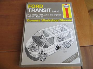 Haynes workshop manual vraagbaak Ford Transit 1.6, 2.0 86-89 beschikbaar voor biedingen