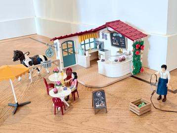 Schleich Horse Club Ruiter Café - Zo goed als nieuw! beschikbaar voor biedingen