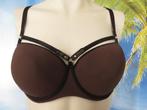 bruine beugel bh imit. leer accent mt 75 D Marlies Dekkers, Marlies Dekkers, Ophalen of Verzenden, Bruin, BH