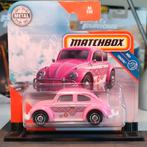 1962 Volkswagen Beetle roze Match Box 1:64, Ophalen of Verzenden, Nieuw, Auto