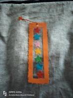 Handgemaakte boekenlegger met sterren, Ophalen of Verzenden, Zo goed als nieuw, Knutselwerk