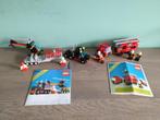 Lego Town 6357 Stunt copter truck 6366 Fire and Rescue Squad, Ophalen of Verzenden, Zo goed als nieuw, Complete set, Lego