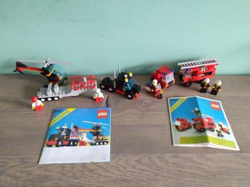 Lego Town 6357 Stunt copter truck 6366 Fire and Rescue Squad beschikbaar voor biedingen