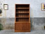 Jaren 80 Dyrlund Deens Design Kast Teak | Grote Wand Kast B, Grenenhout, 200 cm of meer, Ophalen of Verzenden, Minder dan 150 cm