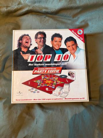 Top 40 Muziekspel met CD - Party Editie beschikbaar voor biedingen