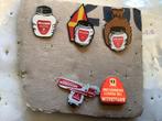 5 speldjes Brylcreem, Verzamelen, Speldjes, Pins en Buttons, Ophalen of Verzenden, Zo goed als nieuw, Overige onderwerpen