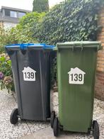 Container stickers, Huis en Inrichting, Woonaccessoires | Prullenbakken, Ophalen of Verzenden, Zo goed als nieuw, Minder dan 50 cm