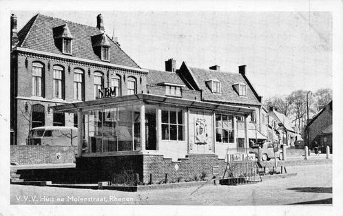 JK286 Rhenen VVV Huis en Molenstraat 1953, Verzamelen, Ansichtkaarten | Nederland, Gelopen, Utrecht, 1940 tot 1960, Verzenden