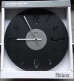 Wandklok zwart, Ophalen of Verzenden, Nieuw, Analoog, Wandklok