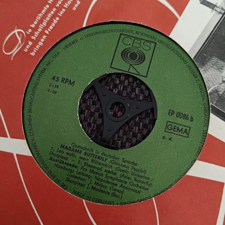 Madame Butterfly EP - Klassiek Vinyl, Cd's en Dvd's, Vinyl Singles, 7 inch, Ophalen of Verzenden