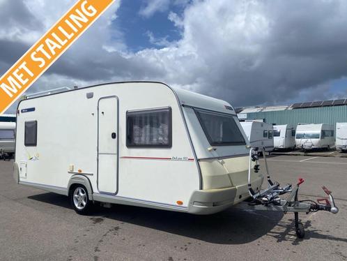 Wilk De Luxe 511 HTD bj 2000 +voortent, mover, Caravans en Kamperen, Caravans, Bedrijf, tot en met 4, 1000 - 1250 kg, Rondzit