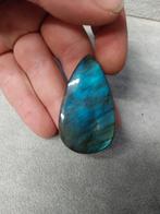 Grote labradoriet cabochon peer, Ophalen of Verzenden, Zo goed als nieuw