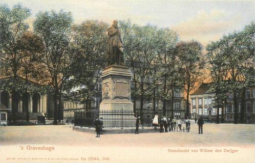 (388-260-033) Den Haag Standbeeld van Willem den Zwijger, Verzamelen, Ansichtkaarten | Nederland, Zuid-Holland, Verzenden