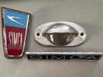 SIMCA EMBLEEM/VERLICHTING, Ophalen of Verzenden