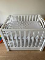 Bopita box met lade, matras en twee boxkleden, Kinderen en Baby's, Boxen, Ophalen, Gebruikt, Rechthoekig, In hoogte verstelbaar