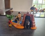 Playmobil indianen set met rots en water, Kinderen en Baby's, Speelgoed | Playmobil, Ophalen of Verzenden, Zo goed als nieuw