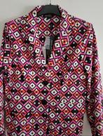 Mi Piace travelstof roze multi color blazer maat L, Mi Piace, Maat 42/44 (L), Nieuw, Ophalen of Verzenden