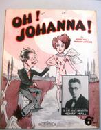 OH! JOHANNA! (1933), Muziek en Instrumenten, Bladmuziek, Gebruikt, Ophalen of Verzenden, Populair