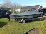 Shetland 535 sheltie incl Motor en trailer visboot/toerboot, Ophalen