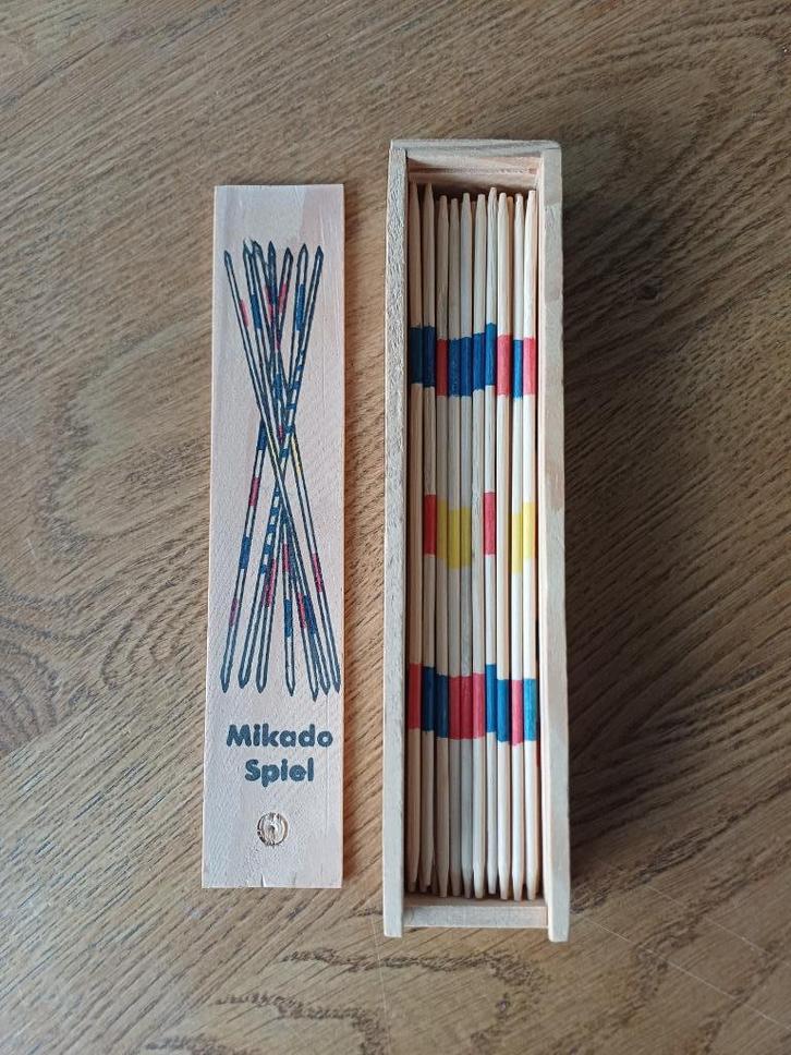 Mikado, Kinderen en Baby's, Speelgoed | Houten speelgoed, Zo goed als nieuw, Overige typen, Ophalen of Verzenden