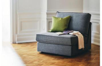 IKEA KIVIK - 1-zitsslaapbank, Tibbleby beige/grijs - afbeelding 2