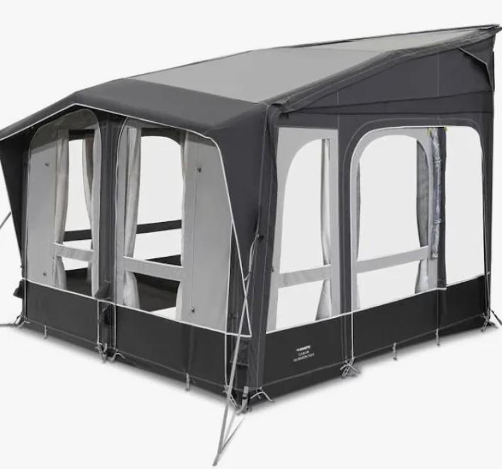Te koop: voortent opblaasbaar, voor camper of caravan, Caravans en Kamperen, Kampeeraccessoires, Zo goed als nieuw, Ophalen
