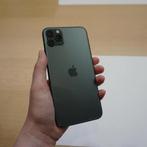 iPhone 11 Pro Krasvrij & 100% Origineel Midnight Green, Telecommunicatie, Mobiele telefoons | Apple iPhone, Zwart, Zo goed als nieuw