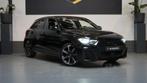 Audi A1 Sportback 40 TFSI S-Line Black Optik AUTOMAAT-ACC-AM, Auto's, Audi, Zwart, 4 cilinders, 1984 cc, Zwart
