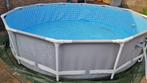 zwembad compleet met pomp, filter en afdekzeil, Tuin en Terras, Ophalen, Gebruikt, Minder dan 80 cm, Rond