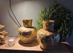 2 vazen, Ophalen of Verzenden, Nieuw, Overige kleuren, Minder dan 50 cm