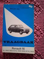 renault 16 werkplaats handboek, Ophalen of Verzenden
