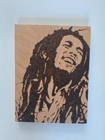 Bob Marley gebrand op hout (Pyrografie), Verzamelen, Ophalen of Verzenden, Gevonden en Gemaakt, Gevondenengemaakt@gmail.com, Gevonden en Gemaakt