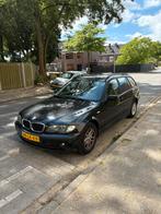 BMW 3-Serie E46 318i Touring, Auto's, 4 cilinders, 1796 cc, Zwart, Handgeschakeld
