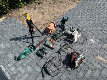 Allerlei gereedschap van Bosch, black&decker enz. beschikbaar voor biedingen