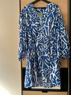 Nieuwe H&M Linnen Katoen Zomerjurk, H&M, Blauw, Maat 46/48 (XL) of groter, Nieuw