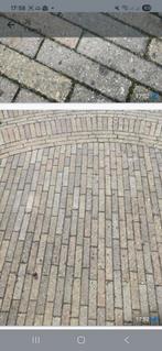 Gekleurde waaltjes 20 m2 gratis, Tuin en Terras, Tegels en Klinkers, Ophalen of Verzenden, Gebruikt, Beton, Klinkers