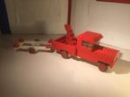 Vintage Lego vrachtwagen en aanhangwagen, Ophalen of Verzenden, Gebruikt, Complete set