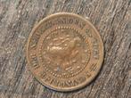 Halve cent wilhelmina 1901., Postzegels en Munten, Munten | Nederland, Ophalen of Verzenden, Koningin Wilhelmina, Overige waardes